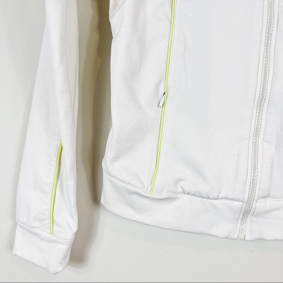 UB Jean White Front Zipper Pocket Small Jacket - Picture 8 of 16